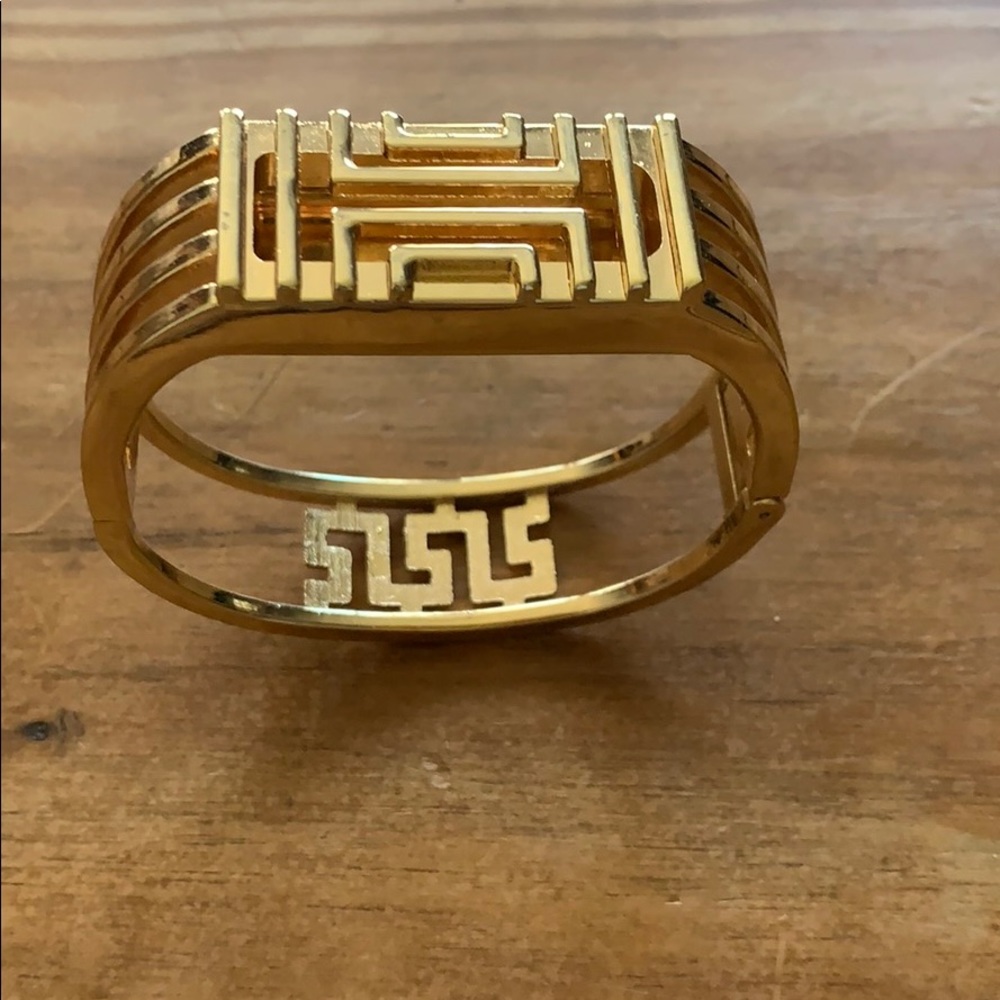 Fitbit Flex gold tone bangle bracelet
